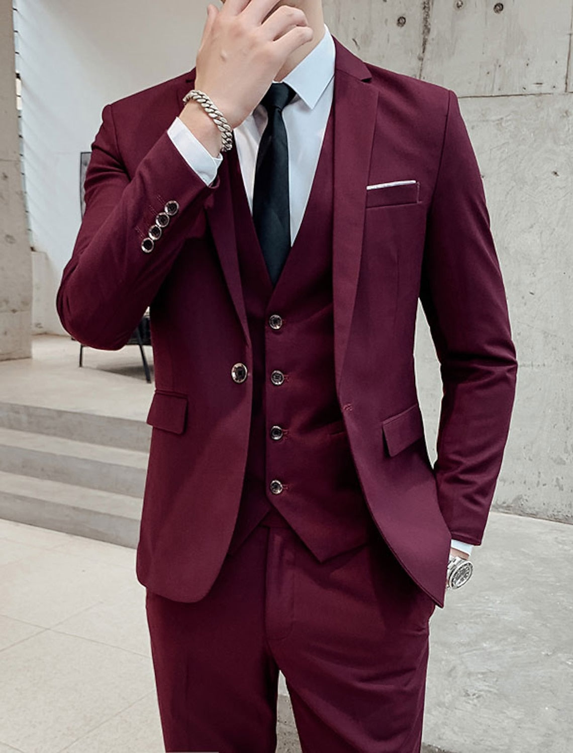 Siyaje | Costume moderne 3 pièces pour homme