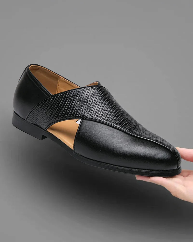 Siyaje | Mocassins en cuir véritable