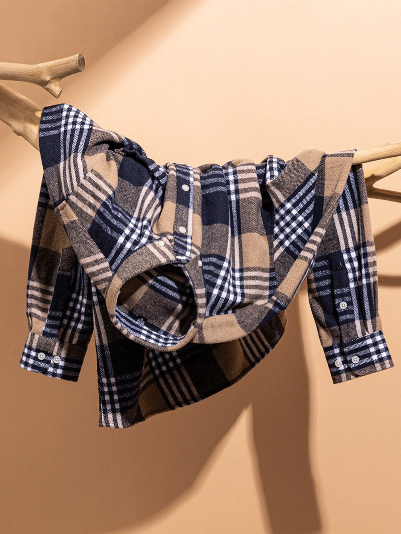 Siyaje | Chemise à carreaux en coton