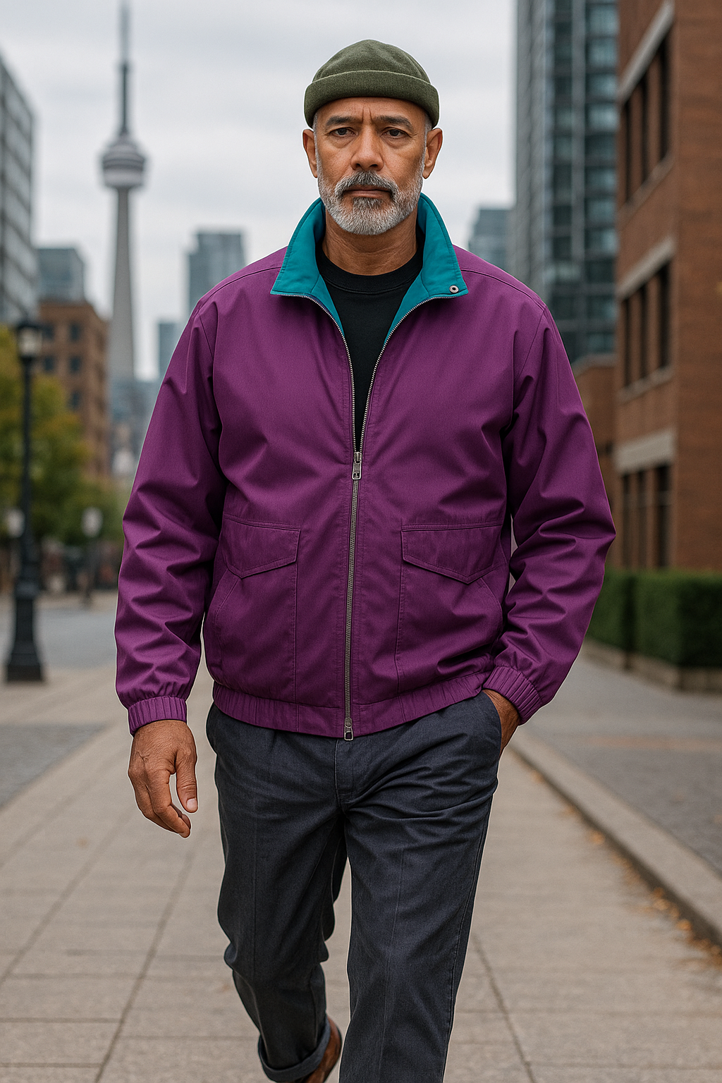 Siyaje | Veste décontractée coupe-vent légère
