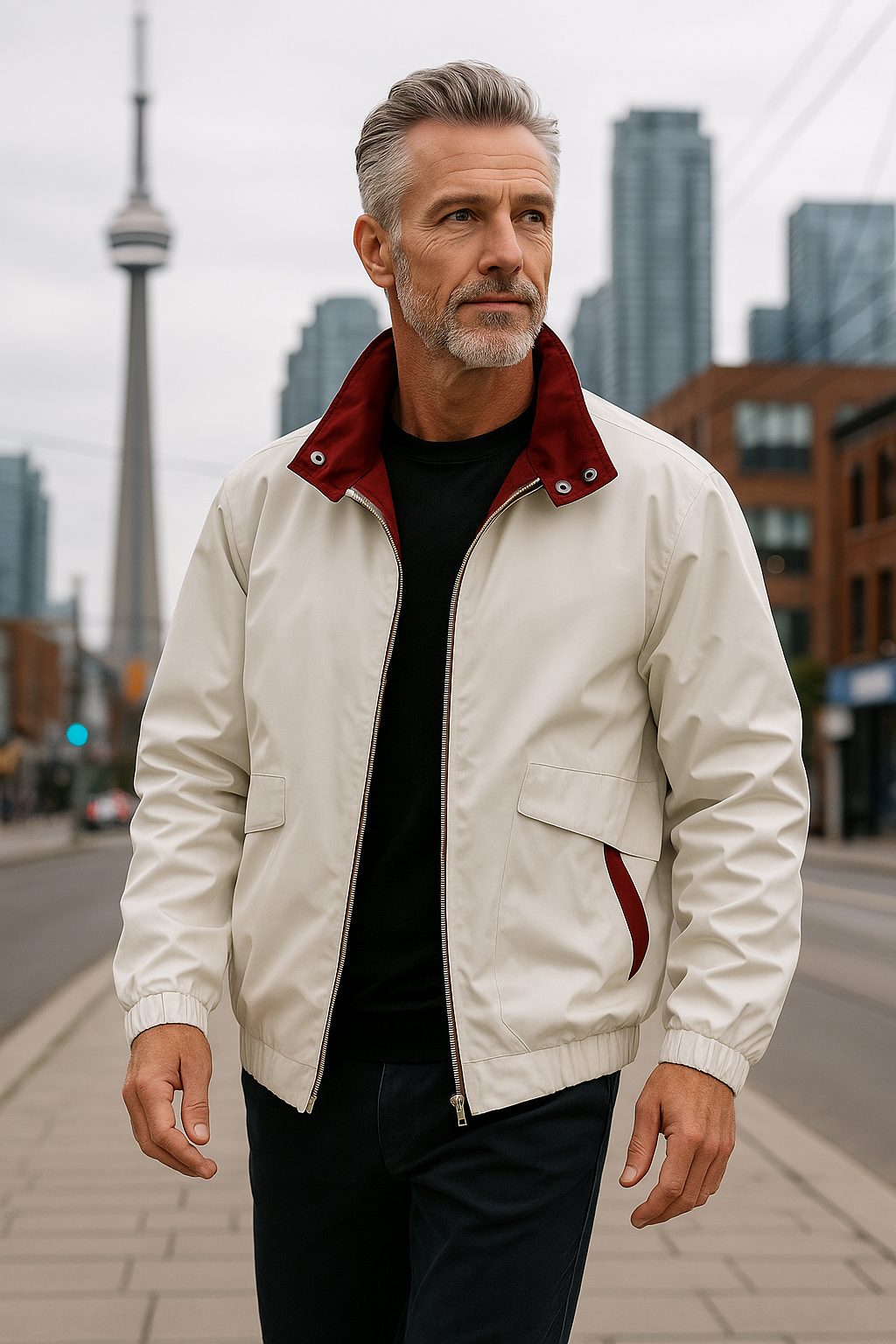 Siyaje | Veste décontractée coupe-vent légère