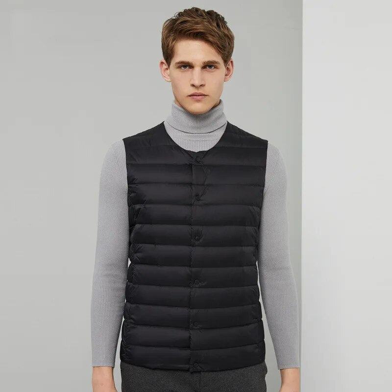 Gilet en duvet ultraléger pour hommes – Laurent