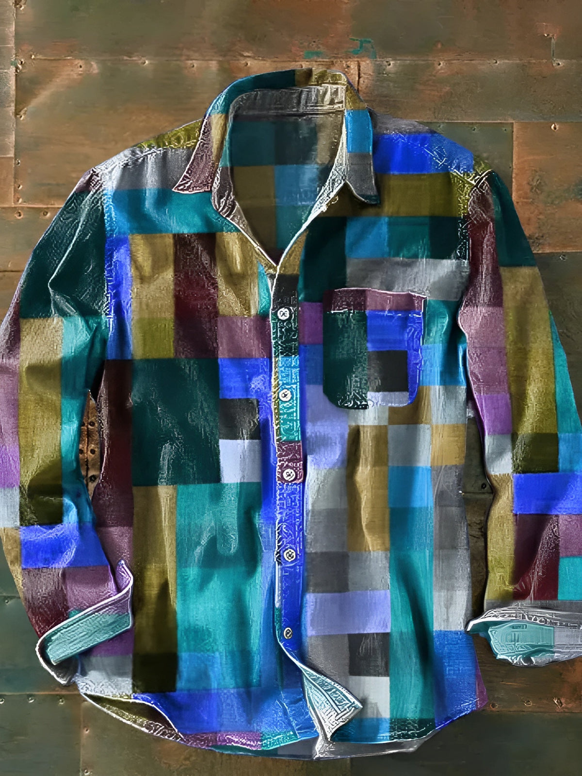 CHRISTIAN | CHEMISE ÉLÉGANTE AVEC POCHETTE PRATIQUE