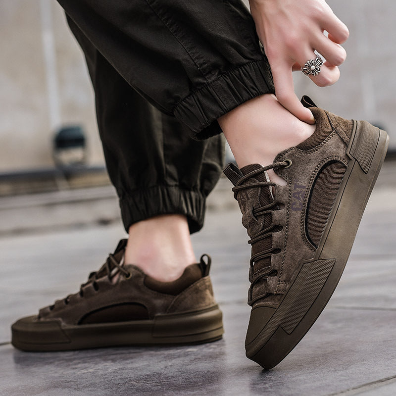 Siyaje | Chaussures en toile avec lacets en daim pour un usage quotidien