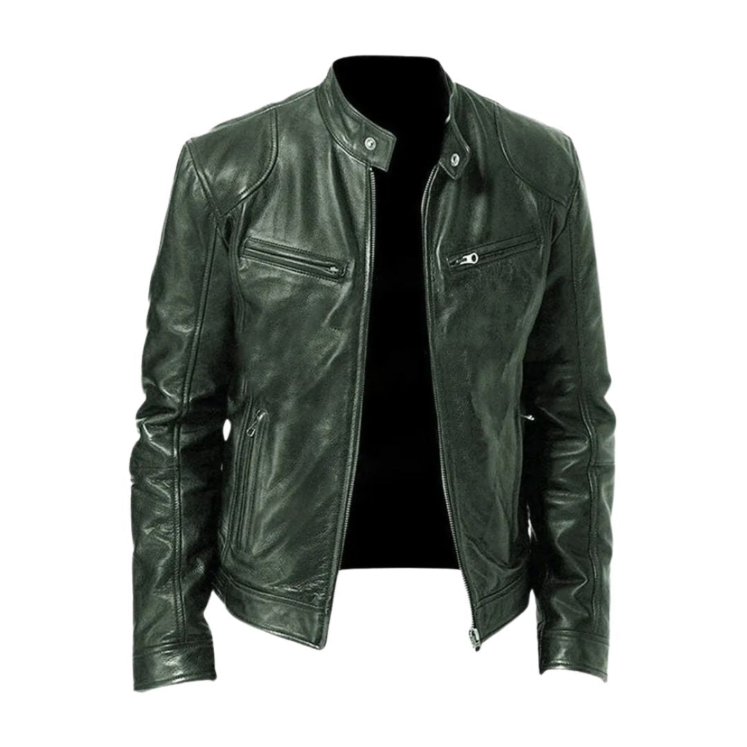 Siyaje | Veste décontractée en cuir