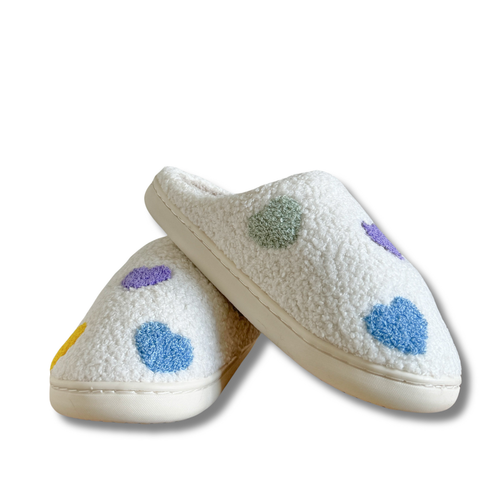 Siyaje | Colourful Heart Slippers
