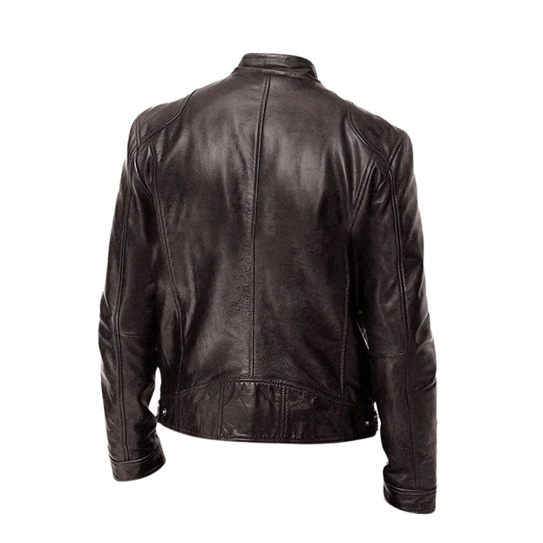 Siyaje | Veste décontractée en cuir