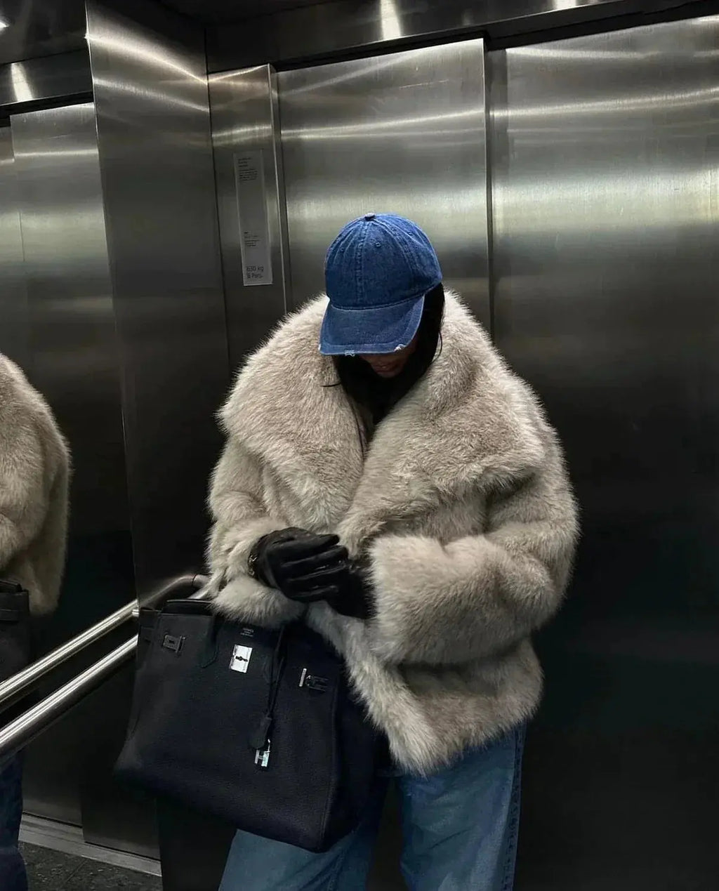 Siyaje | Manteau de fourrure classique