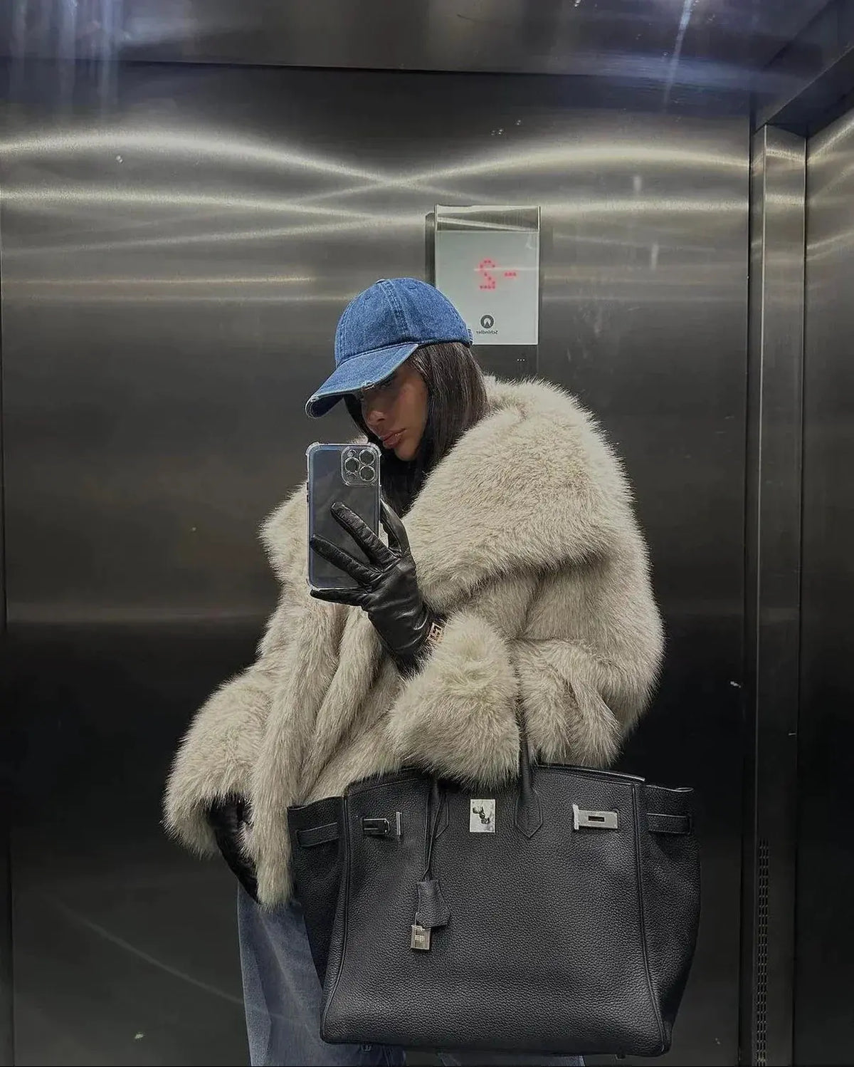Siyaje  | Manteau de fourrure classique