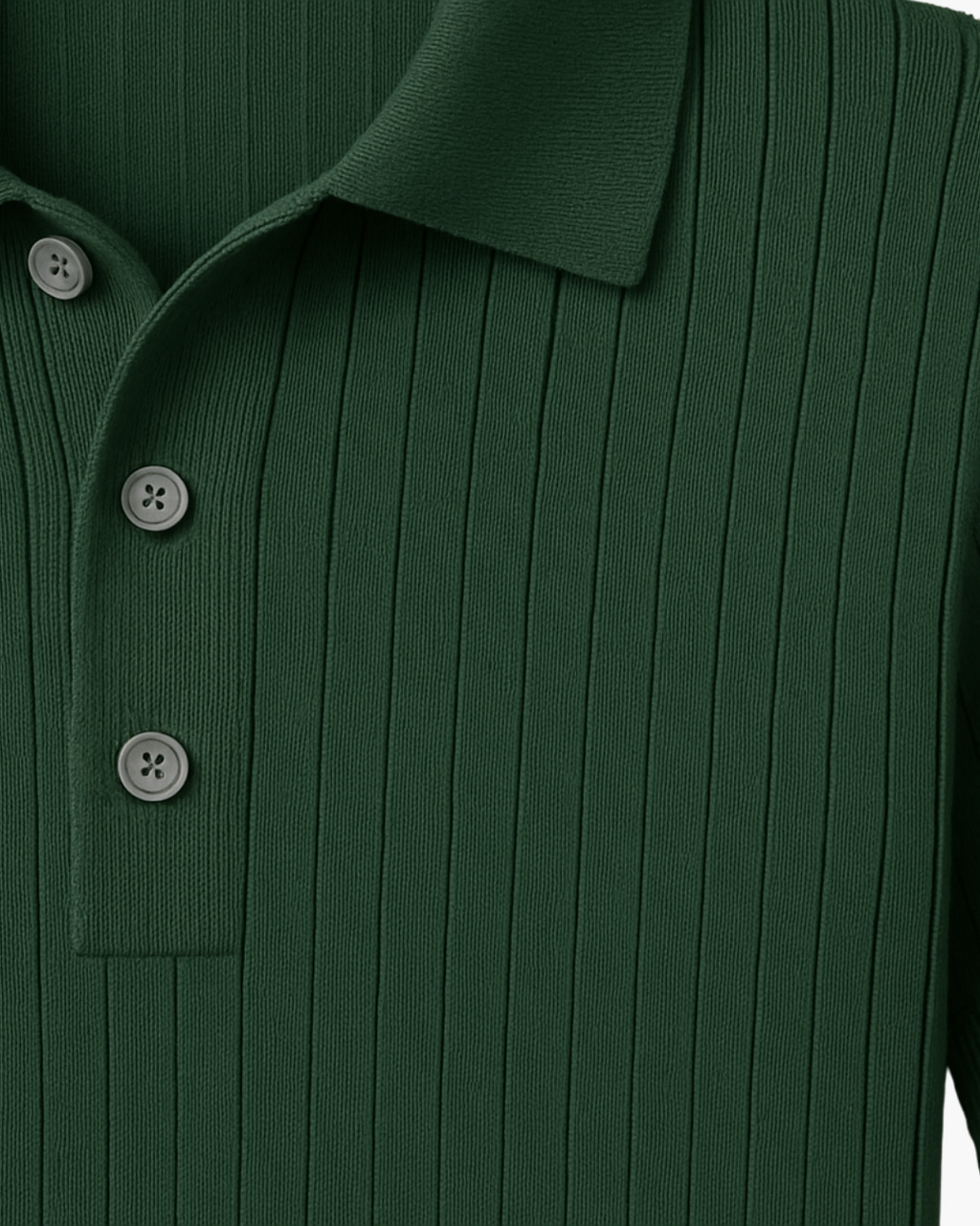 Siyaje | Polo en maille à manches courtes