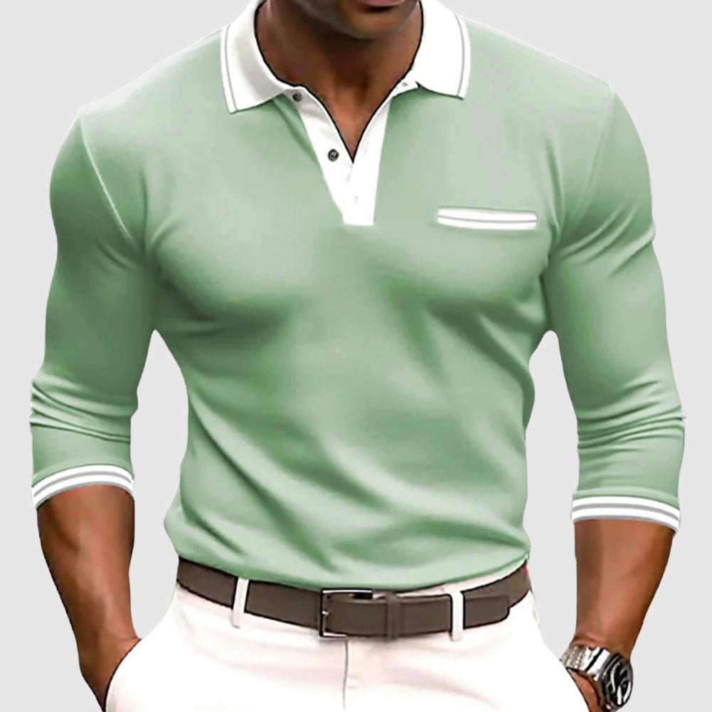 Siyaje | Chemise à détails contrastés élégants