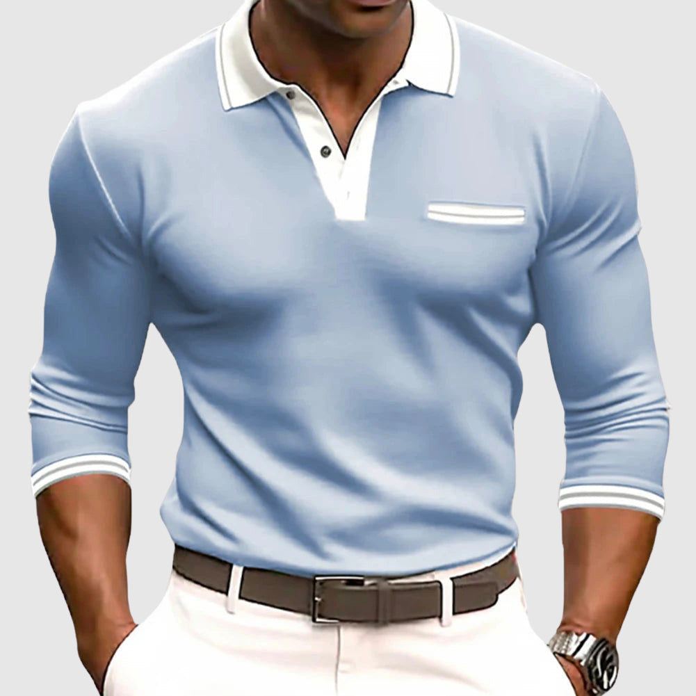 Siyaje | Chemise à détails contrastés élégants