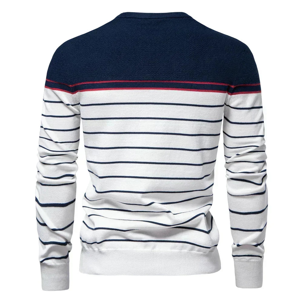 Siyaje | T-shirt à manches longues en coton doux, coupe moderne