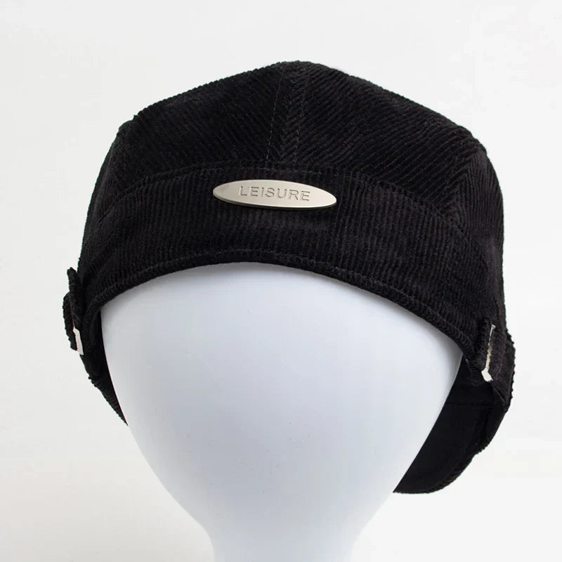 Siyaje | Casquette en Velours Côtelé
