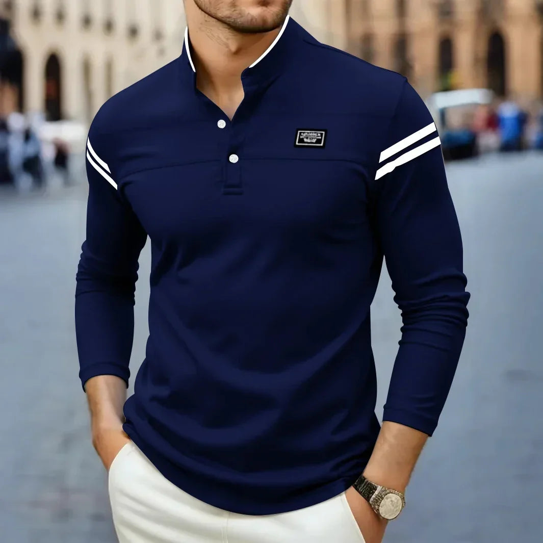 Siyaje | T-shirt moderne à manches longues pour homme