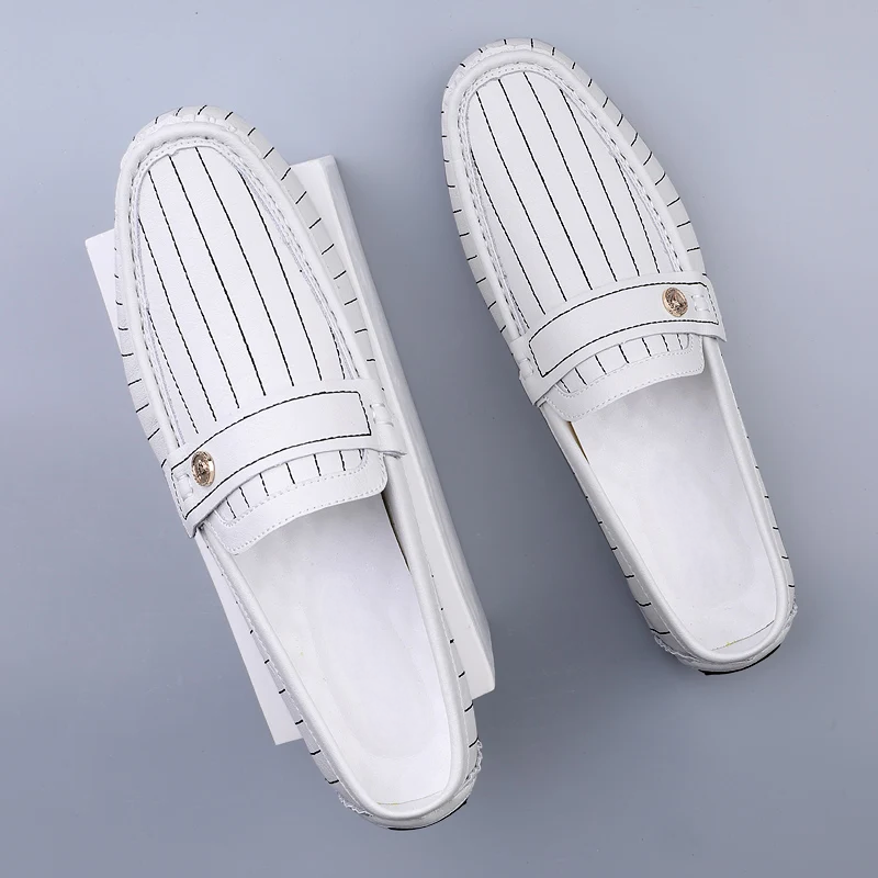 Siyaje | Mocassins Marlon en cuir