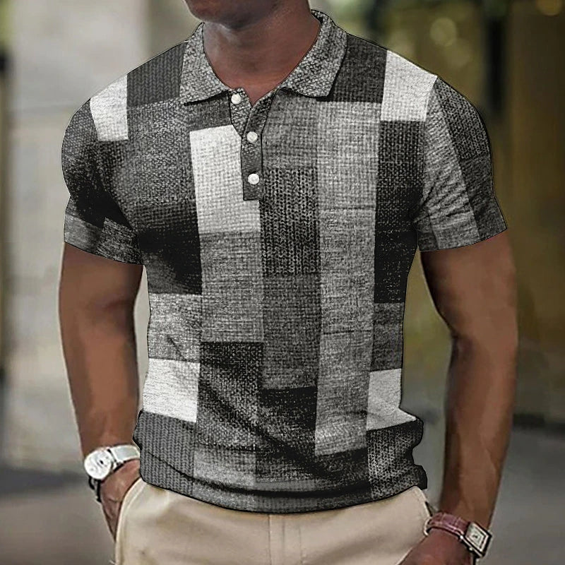 Siyaje | Polo multicolore au style moderne