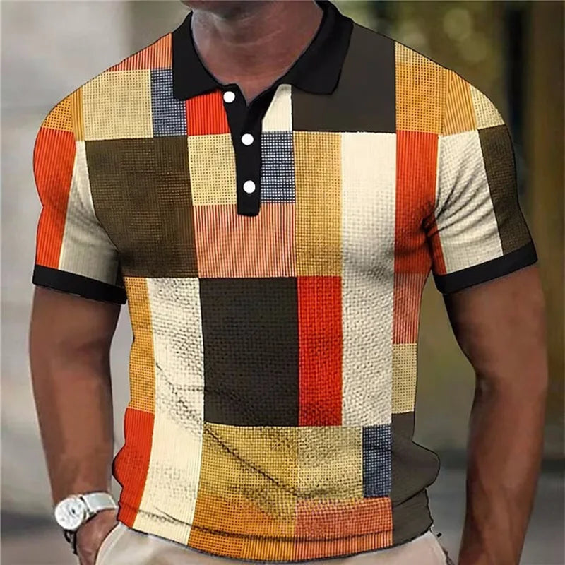 Siyaje | Polo à carreaux multicolore