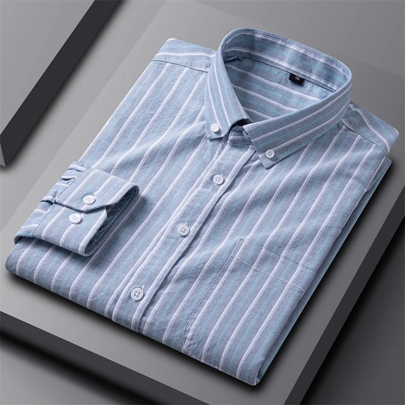 Siyaje | Chemise Oxford Chic pour Hommes