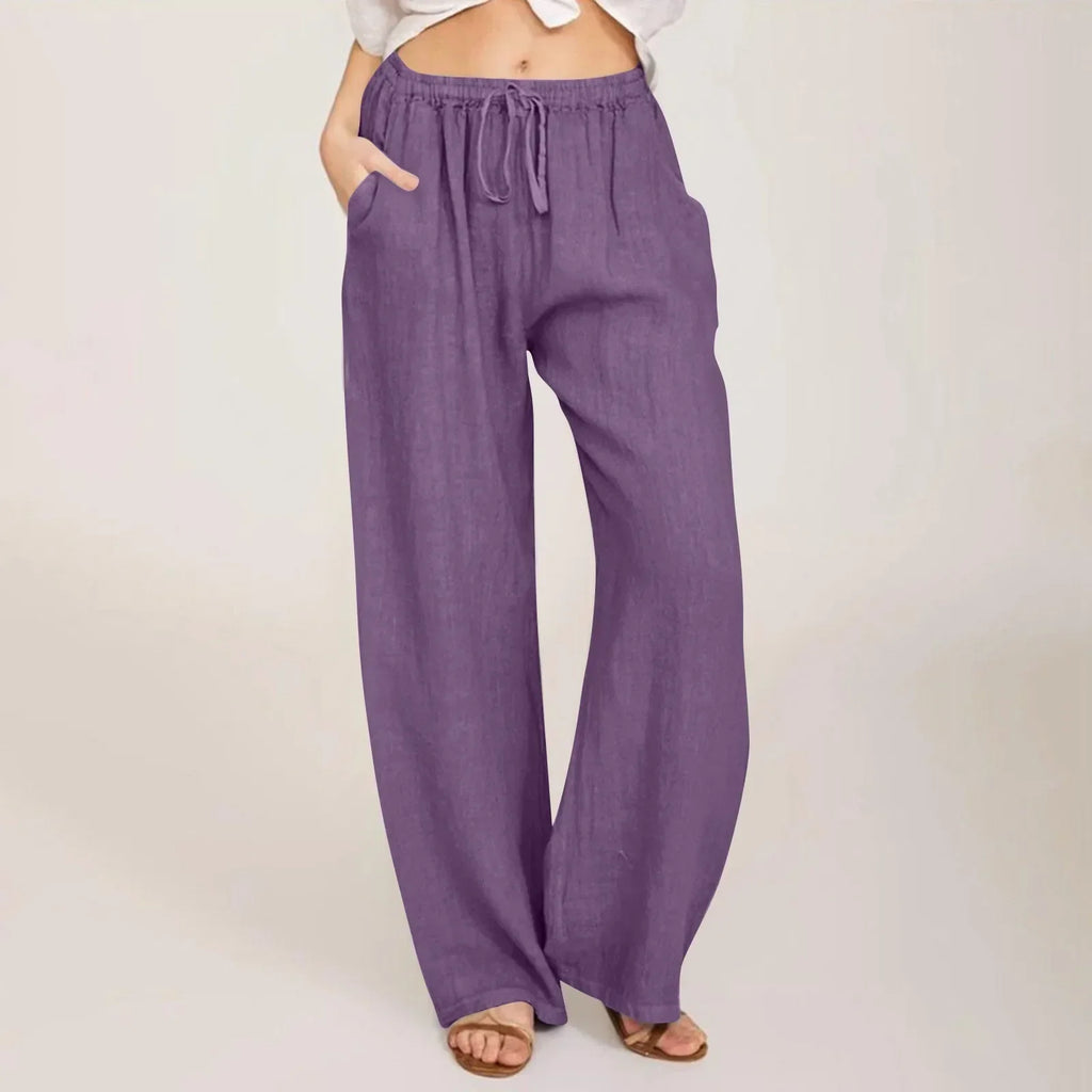 Siyaje | Pantalon confort à jambe large