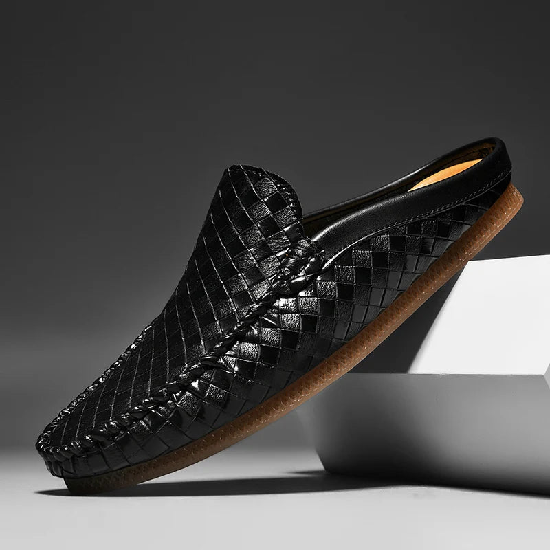 Siyaje | Chaussures décontractées en cuir tissé