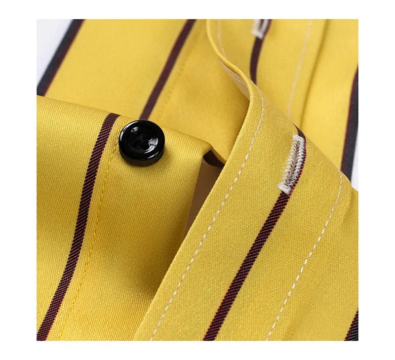 Siyaje | Chemise Casual Rayée pour Hommes