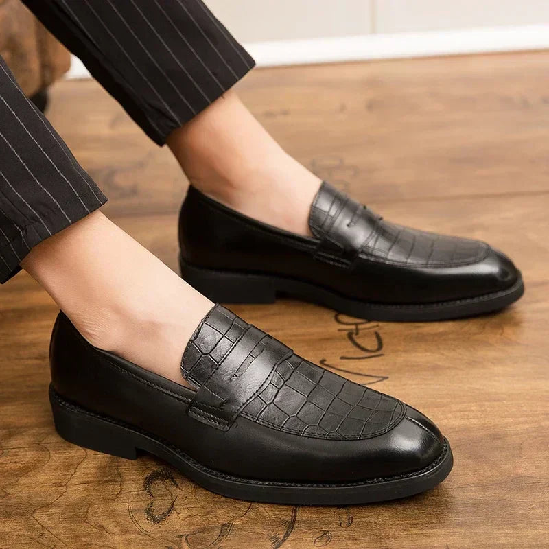 Siyaje | Mocassins en cuir de crocodile