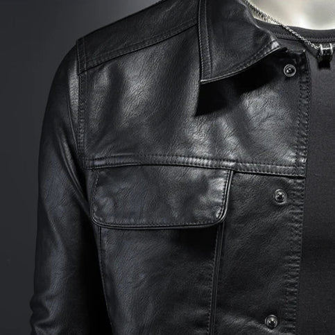 Siyaje | Veste ajustée en cuir