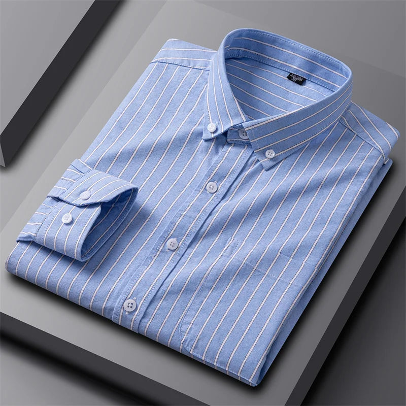 Siyaje | Chemise Oxford Chic pour Hommes