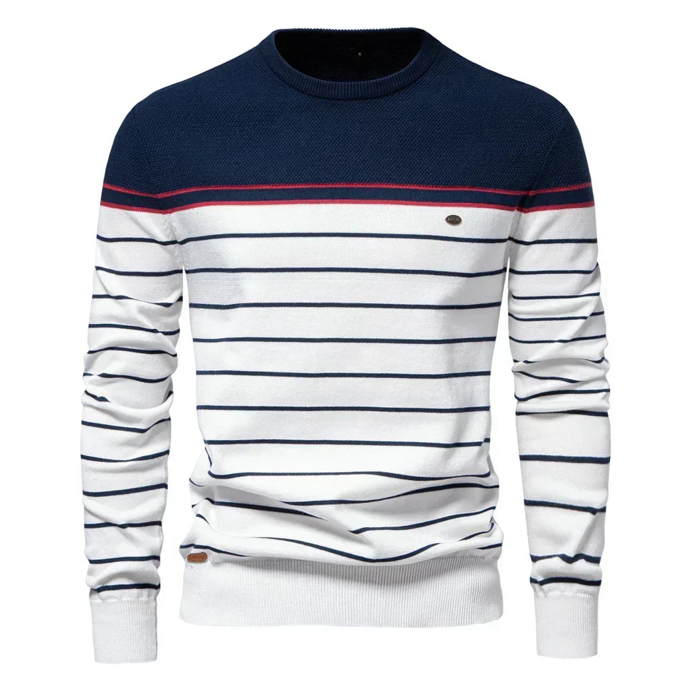 Siyaje | T-shirt à manches longues en coton doux, coupe moderne