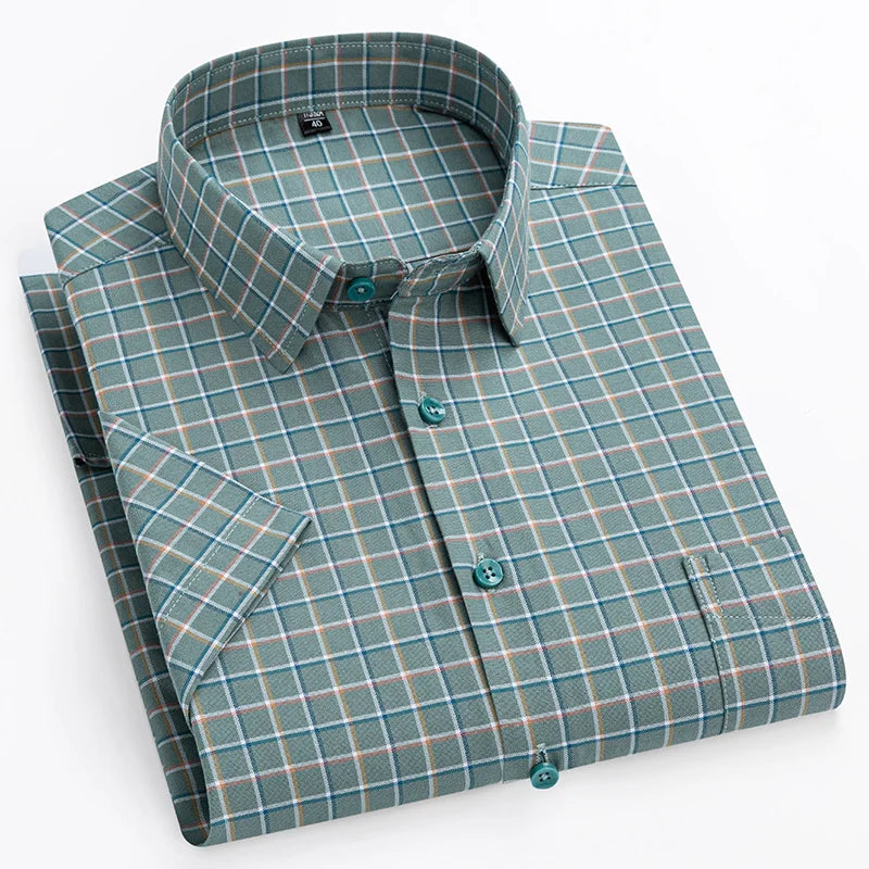 Siyaje | Chemise en coton à manches courtes