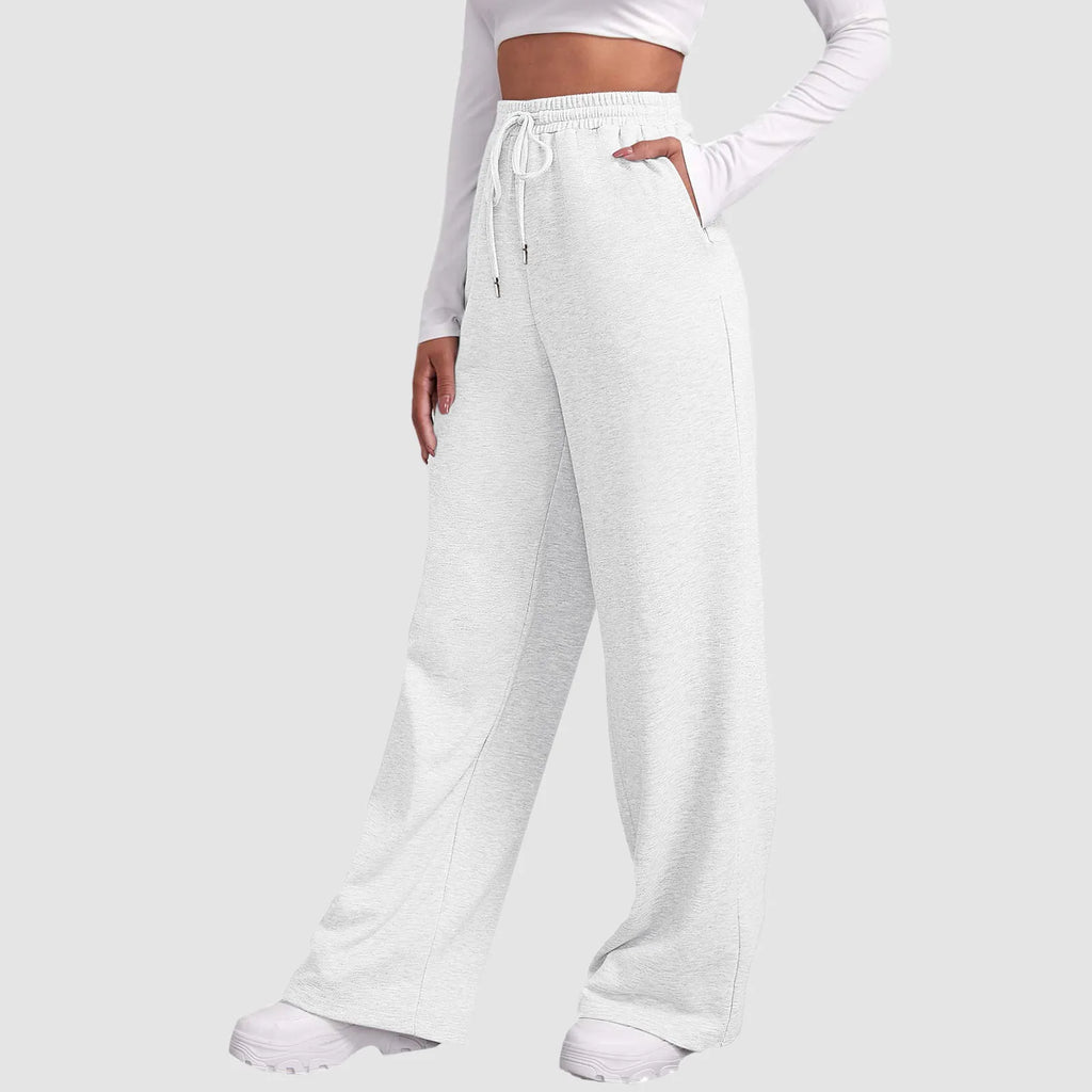 Siyaje | Joggers à jambe large et coupe décontractée