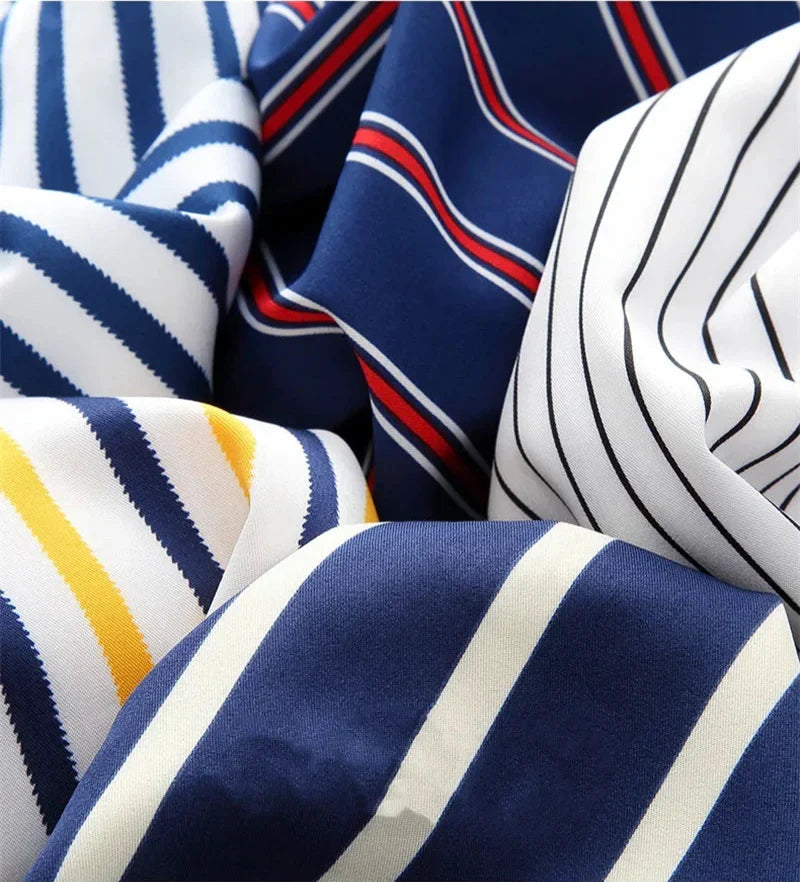 Siyaje | Chemise Casual Rayée pour Hommes