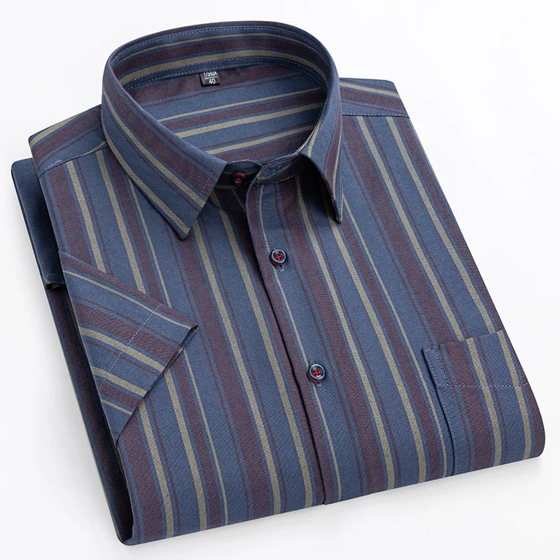 Siyaje | Chemise en coton à manches courtes