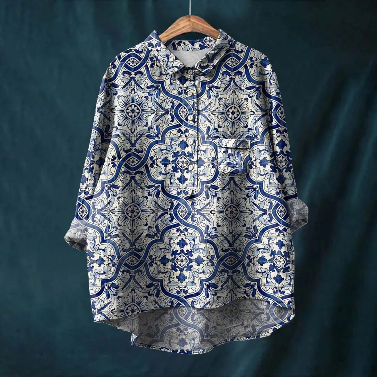 Santina | Chemise florale élégante