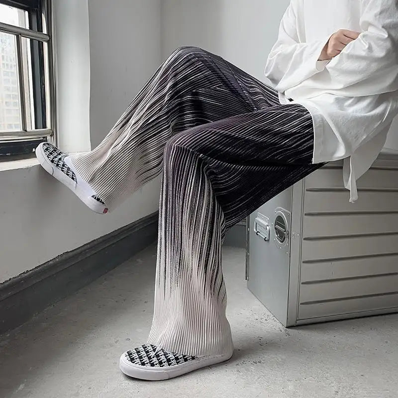 Siyaje | Pantalon vintage à jambes larges