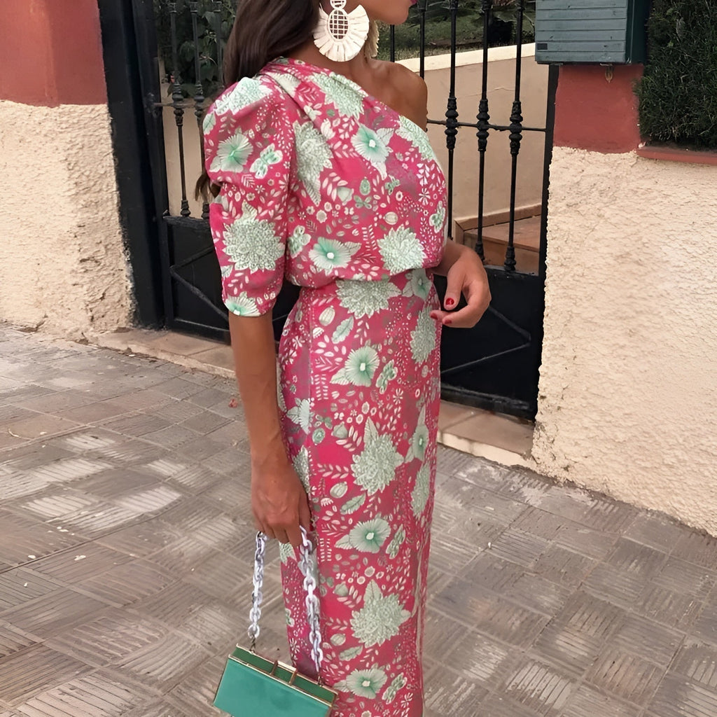 Siyaje | Robe élégante à une épaule