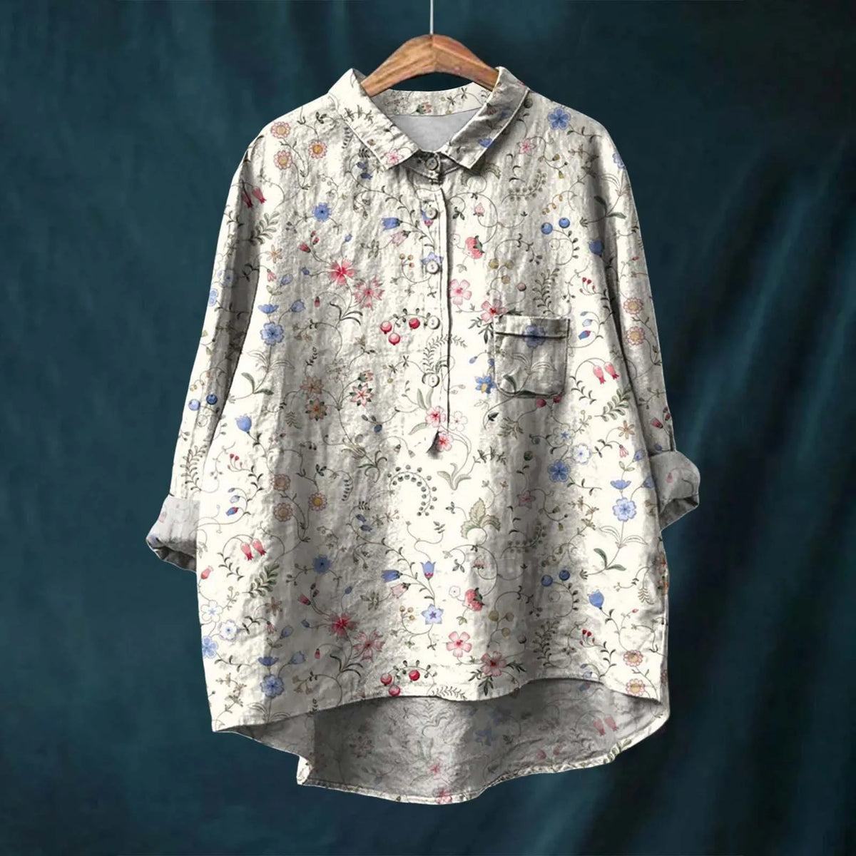 Santina | Chemise florale élégante