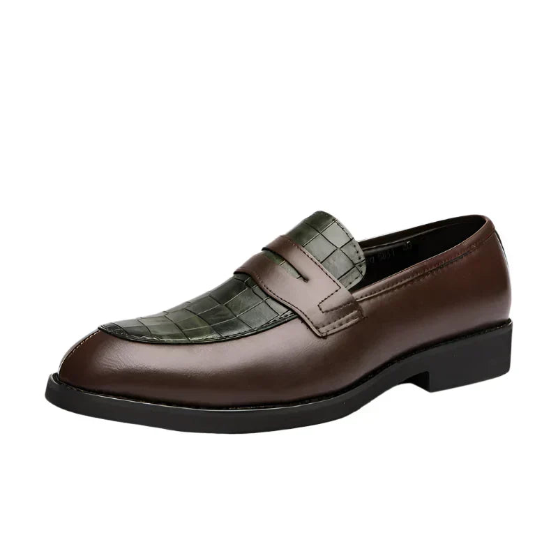 Siyaje | Mocassins en cuir de crocodile