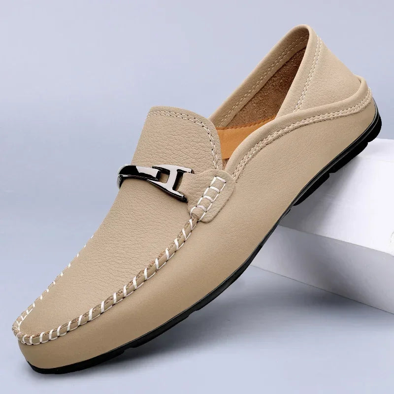 Siyaje | Mocassins Belford en cuir