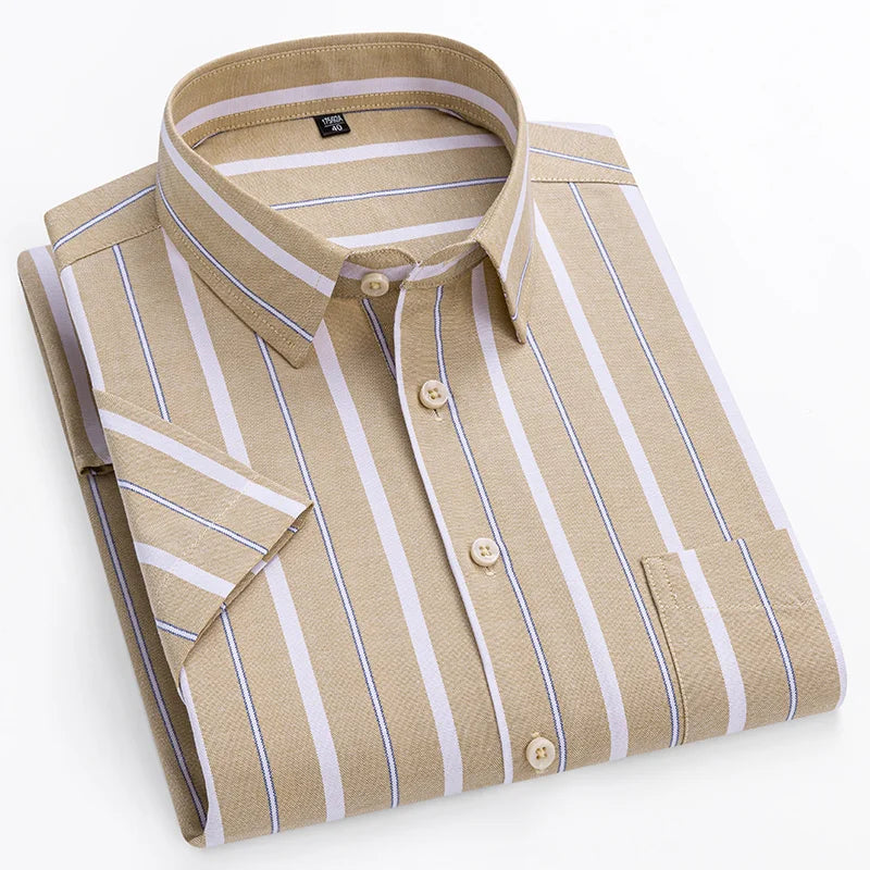 Siyaje | Chemise en coton à manches courtes