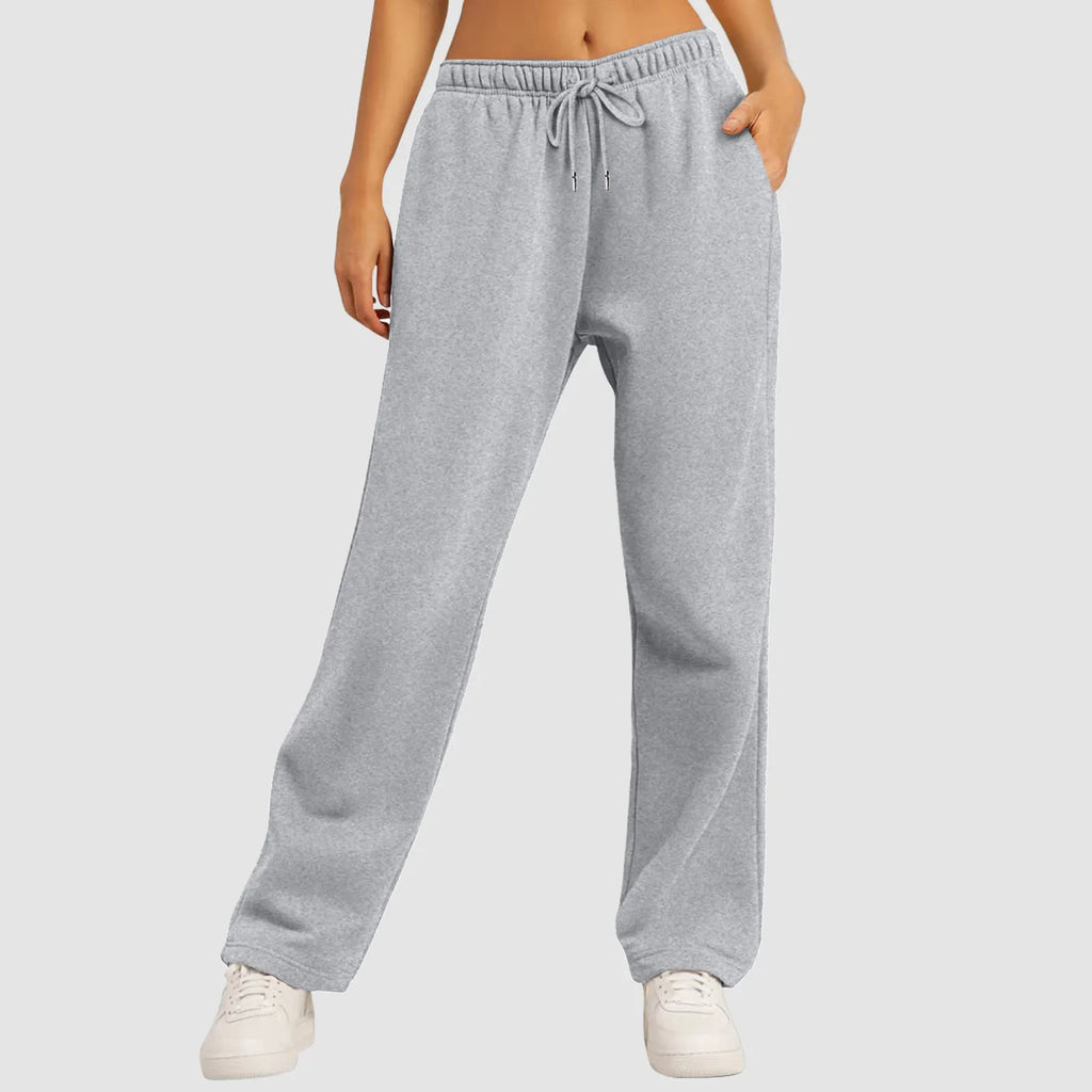 Siyaje | Joggers à jambe large et coupe décontractée