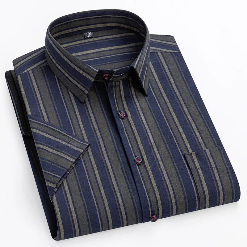 Siyaje | Chemise en coton à manches courtes