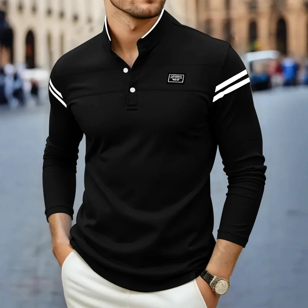 Siyaje | T-shirt moderne à manches longues pour homme