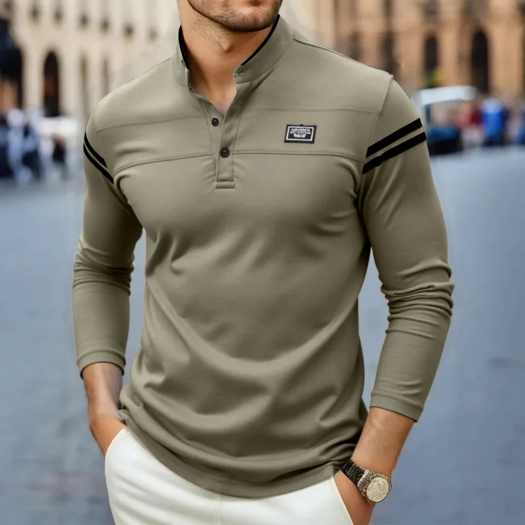 Siyaje | T-shirt moderne à manches longues pour homme