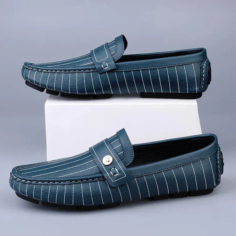 Siyaje | Mocassins Marlon en cuir