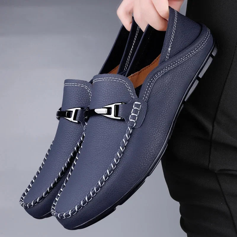 Siyaje | Mocassins Belford en cuir