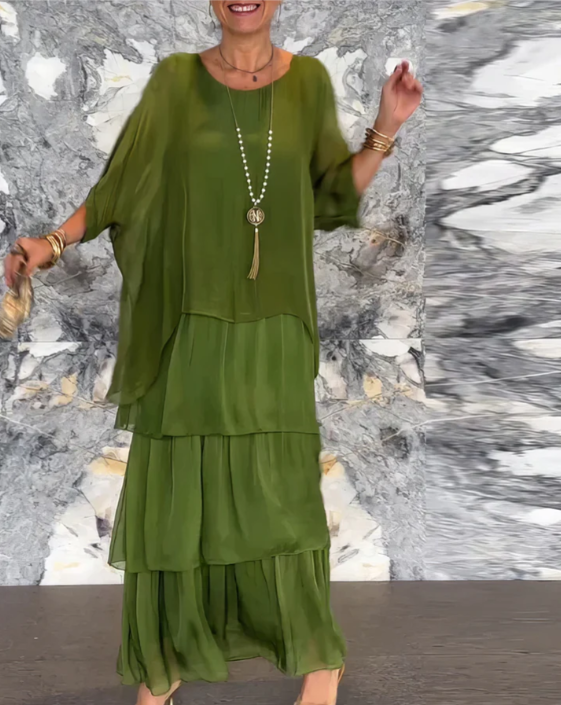 Siyaje | Robe longue et fluide avec style
