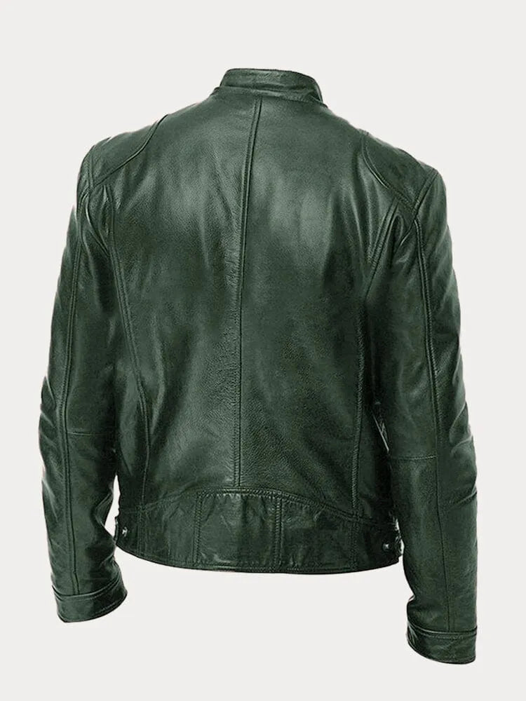 Siyaje | Veste décontractée en cuir