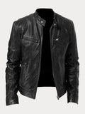 Siyaje | Veste décontractée en cuir